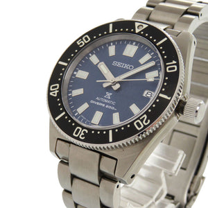 新品同様 セイコー プロスペックス ダイバースキューバ Save the Oceanモデル 6R35-01V0 SBDC165 SS ブルー 自動巻き 腕時計 青文字盤 1197【中古】SEIKO