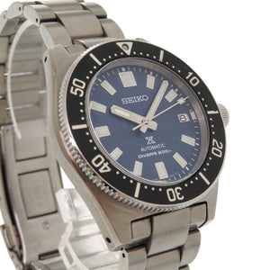 新品同様 セイコー プロスペックス ダイバースキューバ Save the Oceanモデル 6R35-01V0 SBDC165 SS ブルー 自動巻き 腕時計 青文字盤 1197【中古】SEIKO