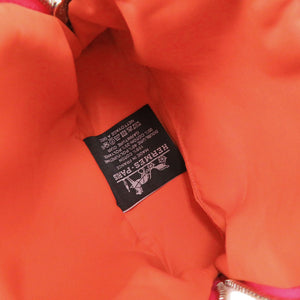 新品同様 エルメス ボリードポーチ 16 ミニミニ コットン フランボワーズ ポーチ 1213【中古】HERMES