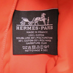 新品同様 エルメス ボリードポーチ 16 ミニミニ コットン フランボワーズ ポーチ 1213【中古】HERMES
