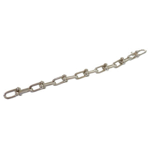 美品 ティファニー ハードウェア リンク 60153089 シルバー925 スターリングシルバー 銀 ブレスレット 1240【中古】TIFFANY&Co.