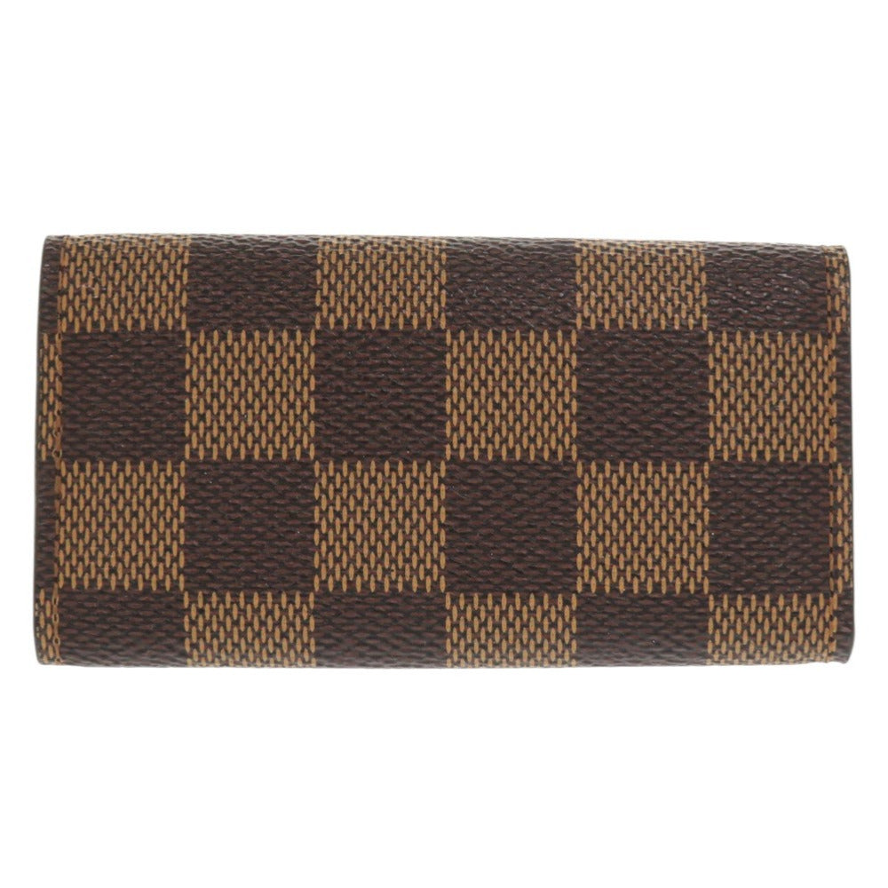 美品 ルイ ヴィトン ミュルティクレ4 ダミエ N62631 ブラウン キーケース LV 1246【中古】LOUIS VUITTON