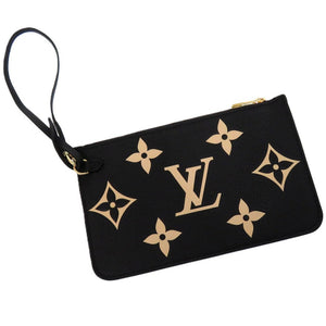 新品同様 ルイ ヴィトン ネヴァーフルポーチ アンプラント モノグラムアンプラント ノワール LV 黒 ポーチ 1249【中古】LOUIS VUITTON