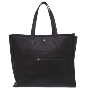 美品 モンブラン カーフレザー ブラック トートバッグ 黒 1258【中古】MONTBLANC