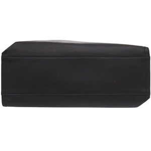 美品 モンブラン カーフレザー ブラック トートバッグ 黒 1258【中古】MONTBLANC