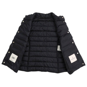美品 モンクレール LIANE GILET サイズ12A ナイロン ブラック ダウンベスト 黒 1268【中古】MONCLER キッズ