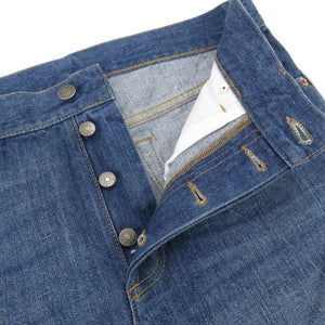 新品同様 グッチ × Disney ドナルド サイズ26 コットン ブルー デニムパンツ 1270【中古】GUCCI