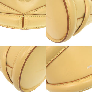 美品 アレキサンダーマックイーン 6029SS 656467 レザー イエロー ショルダーバッグ 1295【中古】Alexander McQueen