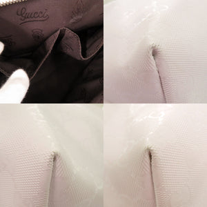 グッチ GGインプリメ 211138 トートバッグ PVC ホワイト 1364【中古】GUCCI