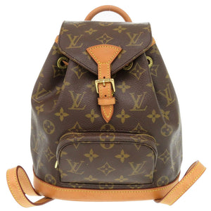 ルイ ヴィトン ミニモンスリ モノグラム M51137 リュック デイパック LV 1365【中古】LOUIS VUITTON