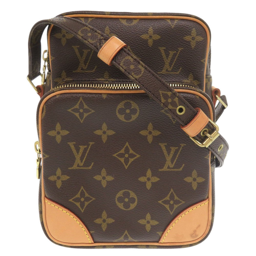 美品 ルイ ヴィトン アマゾン モノグラム M45236 ブラウン ショルダーバッグ LV 1375【中古】LOUIS VUITTON
