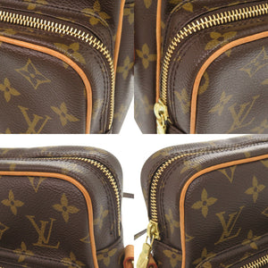 美品 ルイ ヴィトン アマゾン モノグラム M45236 ブラウン ショルダーバッグ LV 1375【中古】LOUIS VUITTON