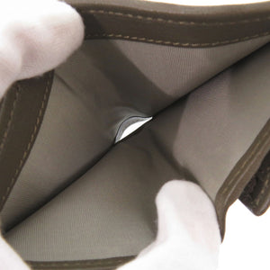 新品同様 グッチ ブロンディ 760317 レザー ブラウン 二つ折り財布 茶 1388【中古】GUCCI