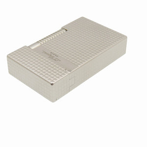 新品同様 デュポン ル グラン デュポン ダイヤモンドヘッド C23011 パラジウム 2 in 1 ガスライター シルバー 1408【中古】ST Dupont