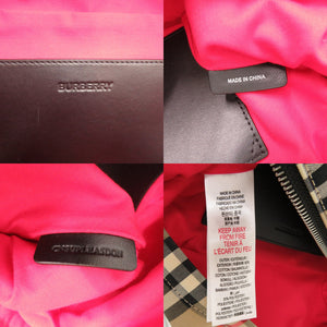 新品同様 バーバリー 8010430 コットン ポリエステル ベージュ ウエストバッグ 1427【中古】BURBERRY