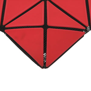 美品 イッセイミヤケ バオバオ PVC レッド クラッチバッグ 赤 1468【中古】ISSEY MIYAKE