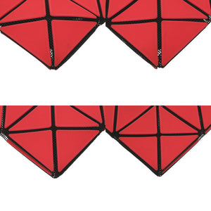 美品 イッセイミヤケ バオバオ PVC レッド クラッチバッグ 赤 1468【中古】ISSEY MIYAKE