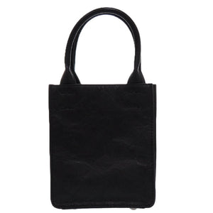 美品 ヌメロ ヴェントゥーノ N°21 PVC ブラック ショルダーバッグ 黒 1469【中古】