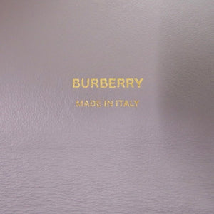 美品 バーバリー ウエストポーチ レザー グレー 灰 ウエストバッグ 1475【中古】BURBERRY