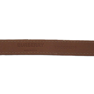 美品 バーバリー ウエストポーチ レザー グレー 灰 ウエストバッグ 1475【中古】BURBERRY