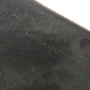 美品 ボッテガヴェネタ アルコ マキシイントレチャート ポーチ付き レザー ブラック リュック デイパック 黒 1488【中古】BOTTEGAVENETA