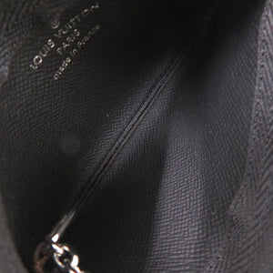 新品同様 ルイ ヴィトン ポシェットクレ ダミエ グラフィット N60155 コインケース 財布 LV 1493【中古】LOUIS VUITTON