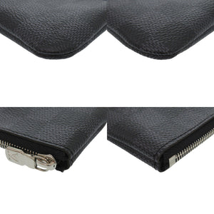新品同様 ルイ ヴィトン ポシェットクレ ダミエ グラフィット N60155 コインケース 財布 LV 1493【中古】LOUIS VUITTON