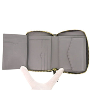 新品同様 ボナベンチュラ ミディアム ファンクショナル ジップウォレット BWAT33R-CGTG レザー チャコール トゥルーグレー 二つ折り財布 1557【中古】BONAVENTURA