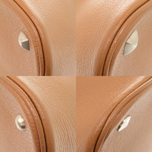 新品同様 メゾン マルジェラ 5AC S61WD0008 レザー ブラウン 2WAY ハンドバッグ ショルダーバッグ 1582【中古】Maison Margiela