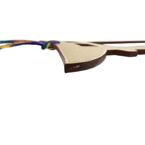 新品同様 エルメス プティアッシュ 鳥居 トリイ レザー イエロー 黄 その他小物 1610【中古】HERMES