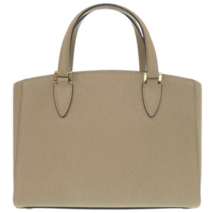 新品同様 ヴァレクストラ 2WAY トリエンナーレ レザー ブラウン ハンドバッグ 茶 1612【中古】Valextra