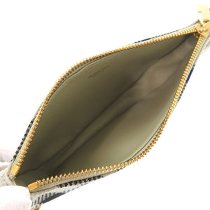 未使用 バーバリー マイクロ シールドスリングバッグ キャンバス ベージュ ショルダーバッグ 1616【中古】BURBERRY