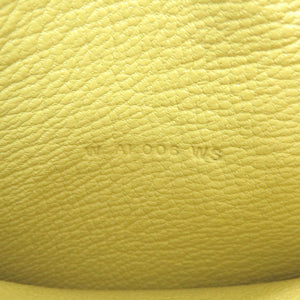 新品同様 エルメス ベアン カードケース シェーブルミゾル ライム W刻印(2024年製) イエロー 1650【中古】HERMES