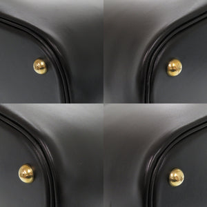 美品 エルメス ボリード35 ボックスカーフ ブラック ゴールド金具 □C刻印 ハンドバッグ 黒 1657 【中古】 HERMES