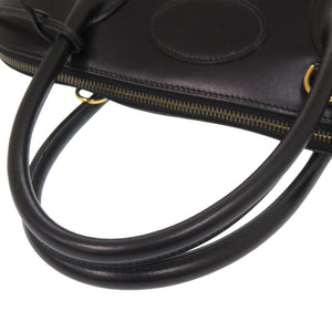 美品 エルメス ボリード35 ボックスカーフ ブラック ゴールド金具 □C刻印 ハンドバッグ 黒 1657 【中古】 HERMES