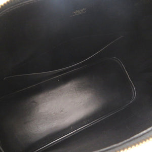 美品 エルメス ボリード35 ボックスカーフ ブラック ゴールド金具 □C刻印 ハンドバッグ 黒 1657 【中古】 HERMES