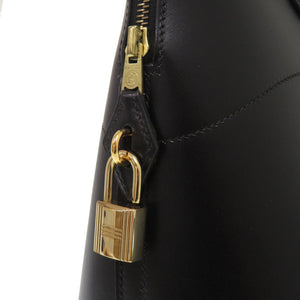 美品 エルメス ボリード35 ボックスカーフ ブラック ゴールド金具 □C刻印 ハンドバッグ 黒 1657 【中古】 HERMES