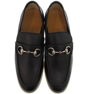 未使用品 グッチ ラバーソール ホースビット 782672 ラバー レザー ブラック 24cm 黒 靴その他 1663【中古】GUCCI