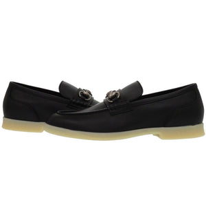 未使用品 グッチ ラバーソール ホースビット 782672 ラバー レザー ブラック 24cm 黒 靴その他 1663【中古】GUCCI