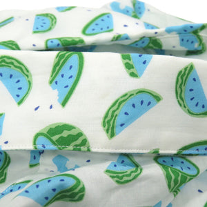 新品同様 エルメス スイカ柄 サイズ37 コットン マルチカラー 長袖シャツ 1672【中古】HERMES メンズ