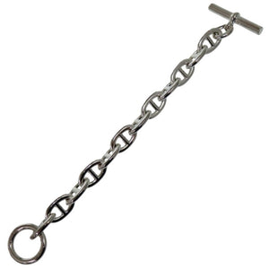 新品同様 エルメス シェーヌダンクル GM 11コマ シルバー925 シルバー ブレスレット 1678【中古】HERMES