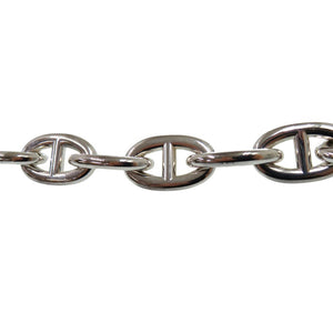 新品同様 エルメス シェーヌダンクル GM 11コマ シルバー925 シルバー ブレスレット 1678【中古】HERMES