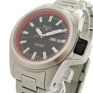 美品 ボールウォッチ エンジニア ハイドロカーボン NM3200C-SJ BKRD-SS ブラック 自動巻き 腕時計 黒文字盤 1679【中古】BALLWATCH