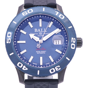 ボールウォッチ
 自動巻き ストークマン NECC DM3090A-P11J-BE 腕時計
 ステンレススチール/ラバー/DLC ブルー 1680
【中古】BALLWATCH メンズ