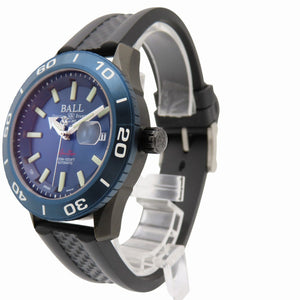 ボールウォッチ
 自動巻き ストークマン NECC DM3090A-P11J-BE 腕時計
 ステンレススチール/ラバー/DLC ブルー 1680
【中古】BALLWATCH メンズ