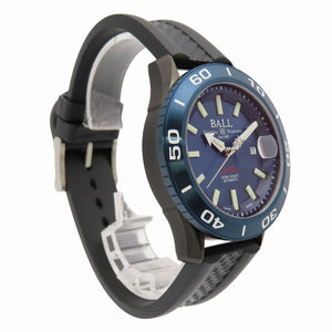 ボールウォッチ
 自動巻き ストークマン NECC DM3090A-P11J-BE 腕時計
 ステンレススチール/ラバー/DLC ブルー 1680
【中古】BALLWATCH メンズ