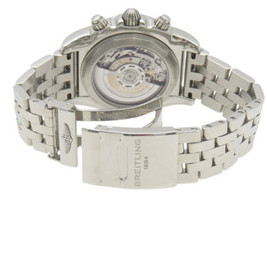 美品 ブライトリング
 自動巻き クロノマット44 日本限定 AB0111 腕時計
 ステンレススチール ブラック 1686
【中古】BREITLING メンズ