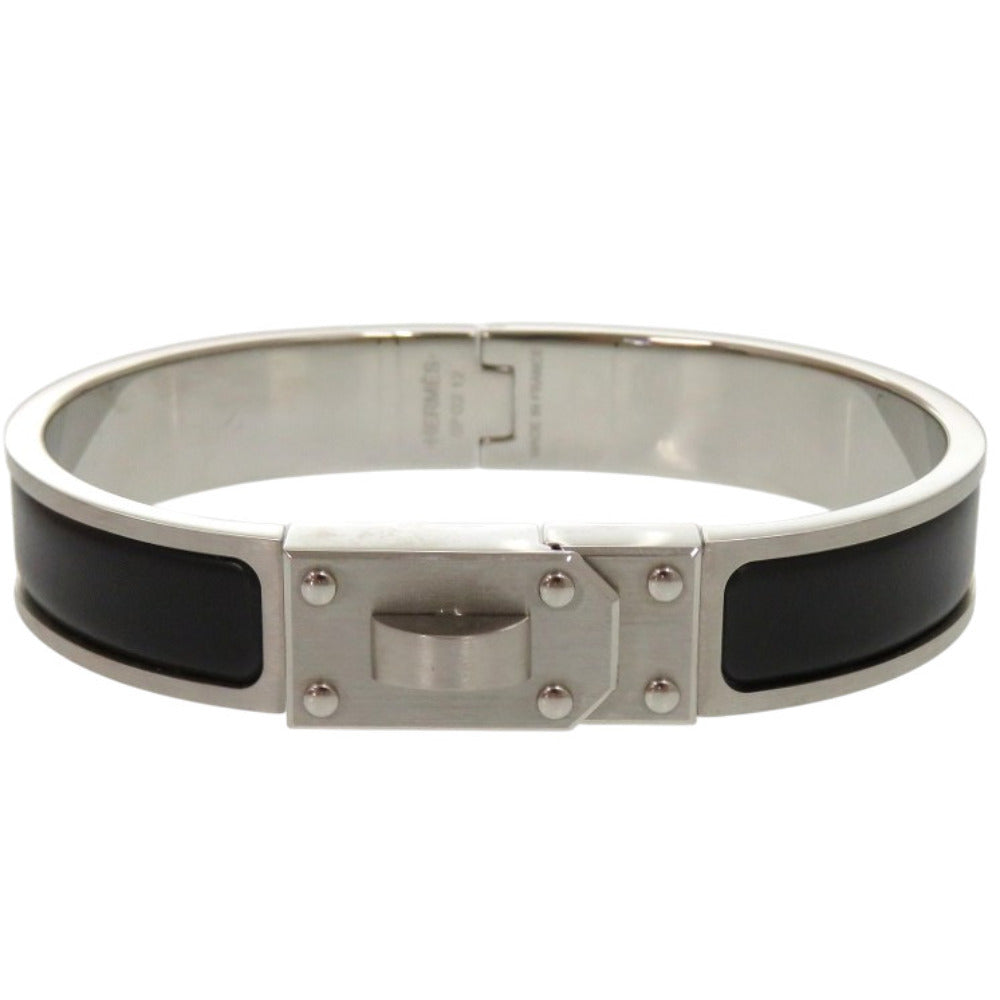新品同様 エルメス ケリー メン SP0212 メタル ノワールマット 黒 バングル 1698【中古】HERMES