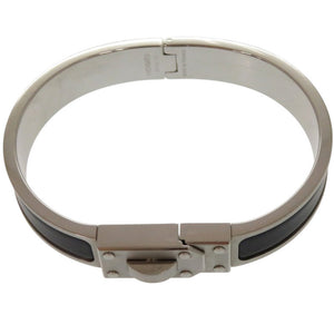 新品同様 エルメス ケリー メン SP0212 メタル ノワールマット 黒 バングル 1698【中古】HERMES