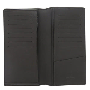 美品 ルイ ヴィトン ポルトフォイユ ブラザ モノグラム シャドウ M62900 ICチップ ノワール 長財布 LV 1713【中古】LOUIS VUITTON メンズ